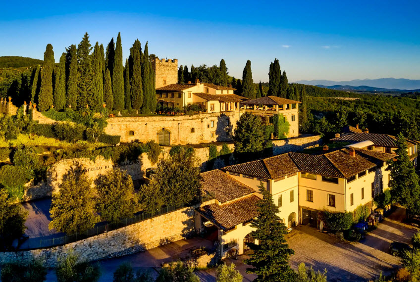 Castello di Coazzano, Italy